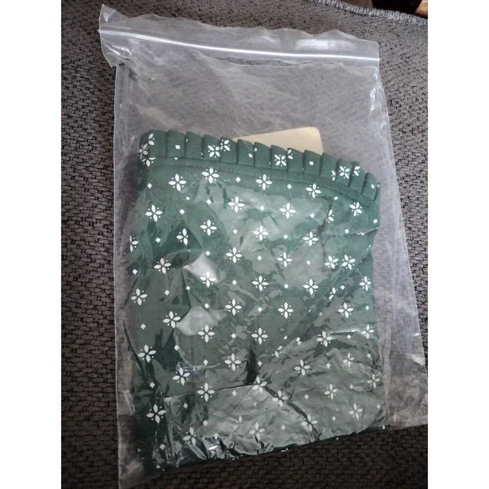 Longaberger Heritage Green Large Gathering Basket Liner #225274 NEW